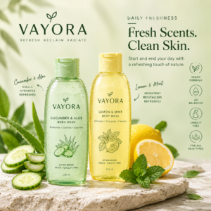 Vayora Cucumber & Aloe Body Wash